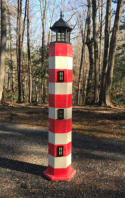 Striped Lighthouse Woodworking Plans