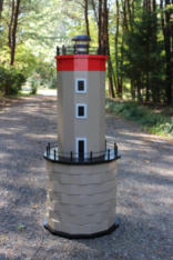 Corsica France DIY lawn lighthouse plans
