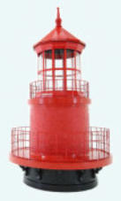 St. Augustine Lighthouse Topper Red