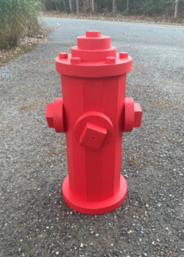 How to build a fire hydrant out of wood