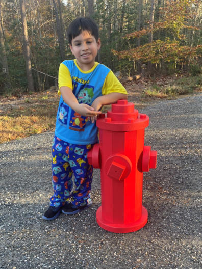 How to build a wooden fire hydrant