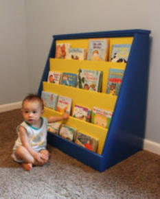 Child's bookshelf plans
