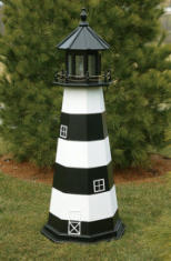 Wooden Cape Canaveral lawn lighthouse