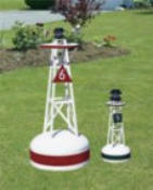 Ornamental lawn buoy for the yard