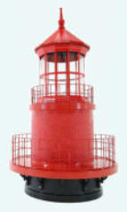 St. Augustine Lighthouse Topper Red