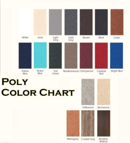 Polywood Color Chart