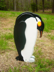 3D Wooden Penguins