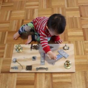 DIY Toddler Gadget Board