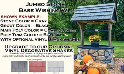 Jumbo Stone Wishing Well