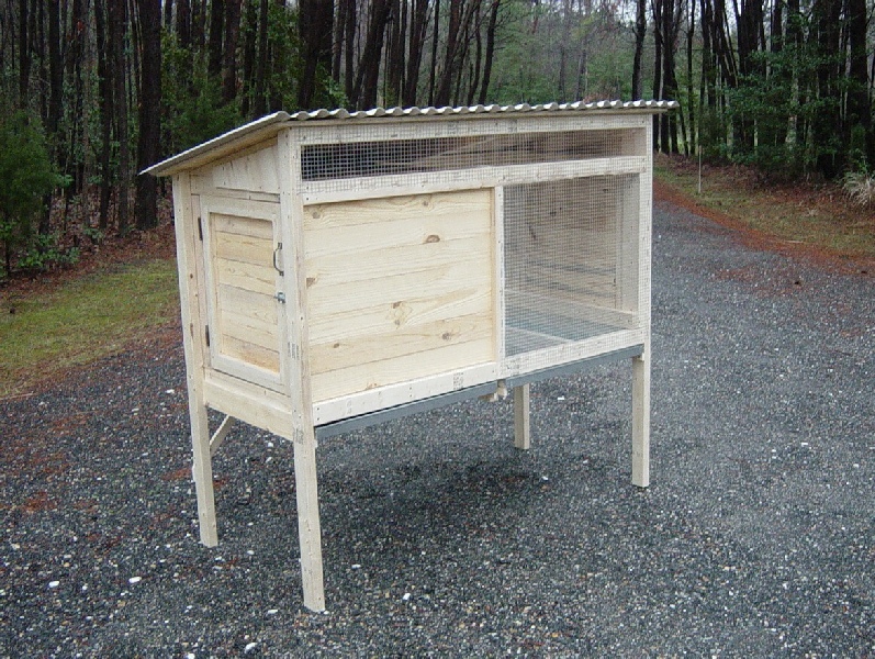 How to Build a 5 ft. Rabbit Hutch. DIY Wood Plans