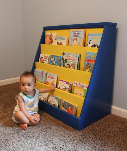 Child's front facing bookshelf